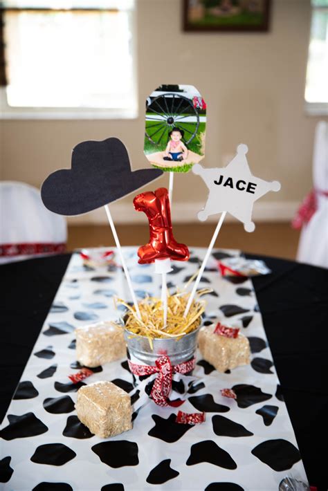 rodeo birthday party decorations|my first rodeo birthday party.